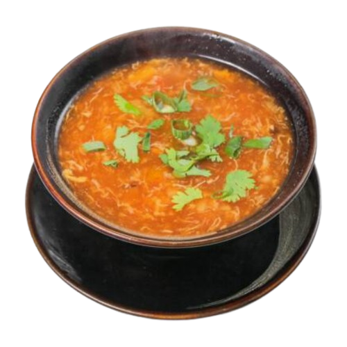 Sauer-scharf Suppe (leicht scharf)